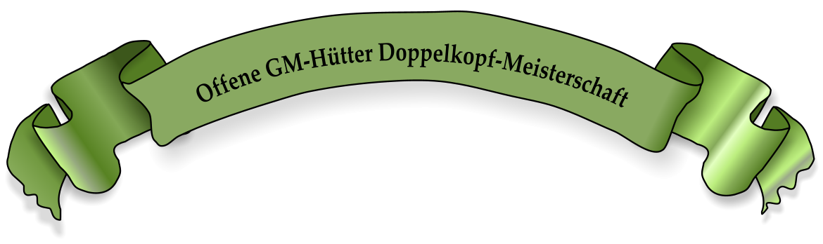 Offene GM-Hütter Doppelkopf-Meisterschaft